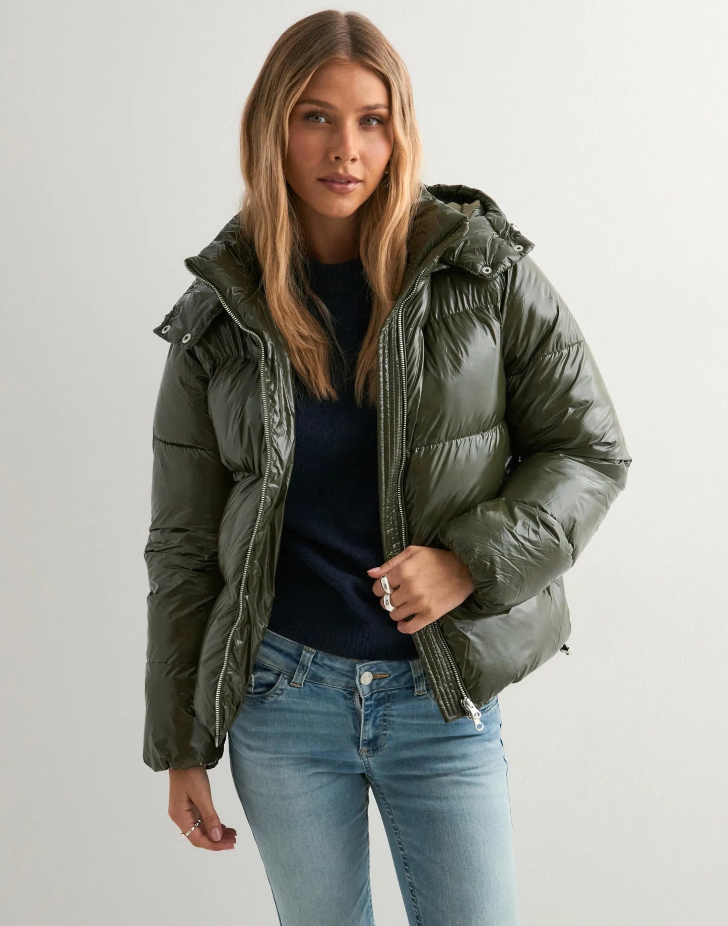Chaqueta acolchada Noemi con capucha