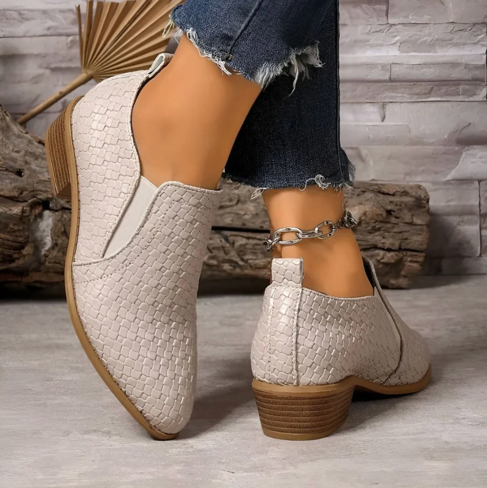 Alexia™ – Zapatos Oxford de Cuero Ortopédicos