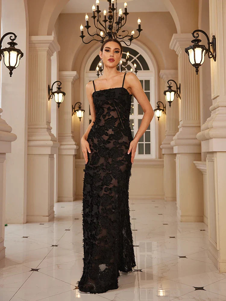 VESTIDO ELEONORA™ LARGO EXCLUSIVO DE GALA