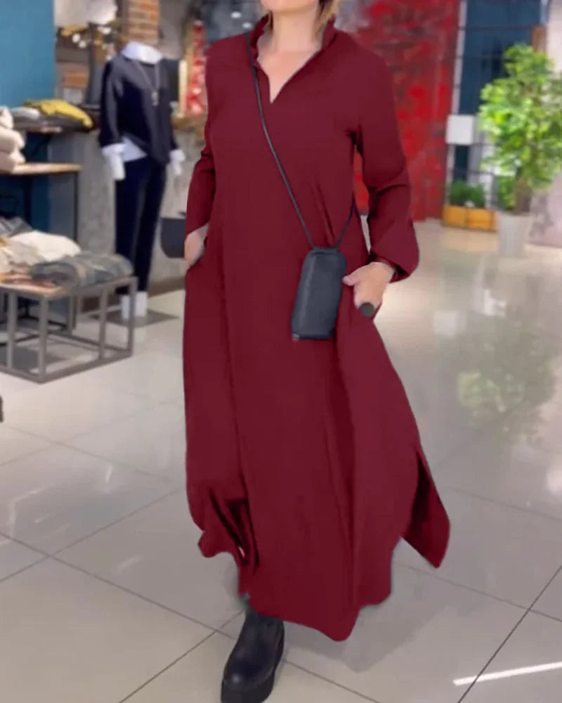 Lorena - Vestido Elegante De Otoño