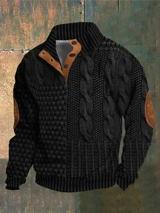 Georges™ – Suéter estampado vintage