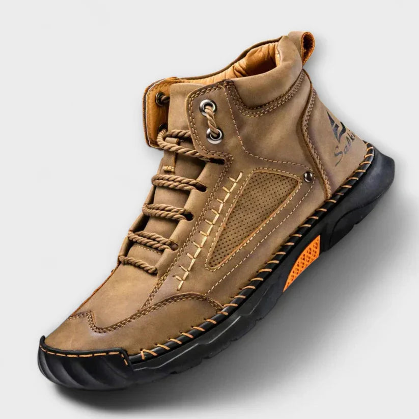 ZAPATOS ALTOS DE CUERO INDESTRUCTIBLES, IMPERMEABLES Y ORTOPEDICOS